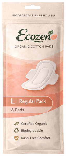 Ecozen L Pack — Organic Cotton Pads