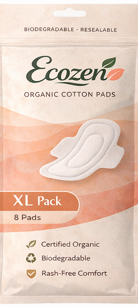 Ecozen XL Pack — Organic Cotton Pads